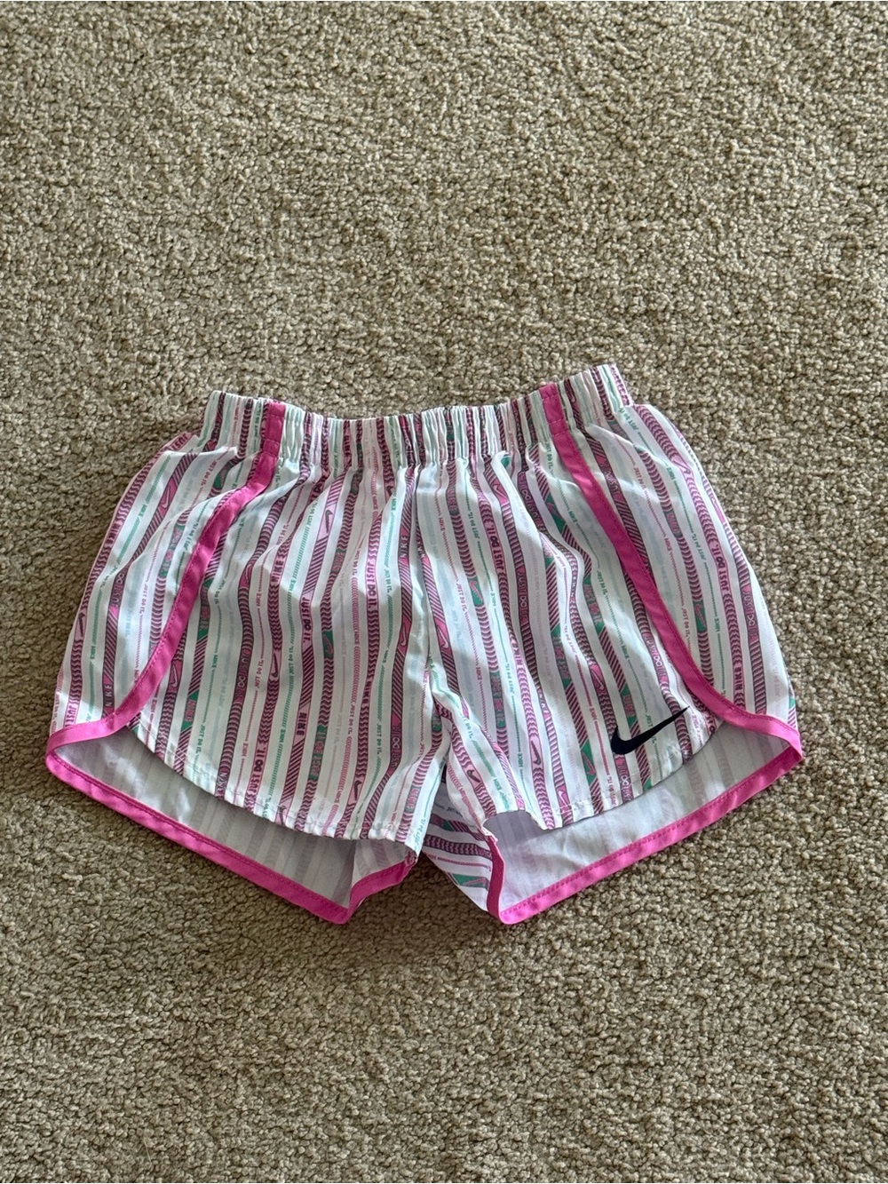 Nike Dri-FIT Girls’ Lined Running Shorts Size 6 M 5-6